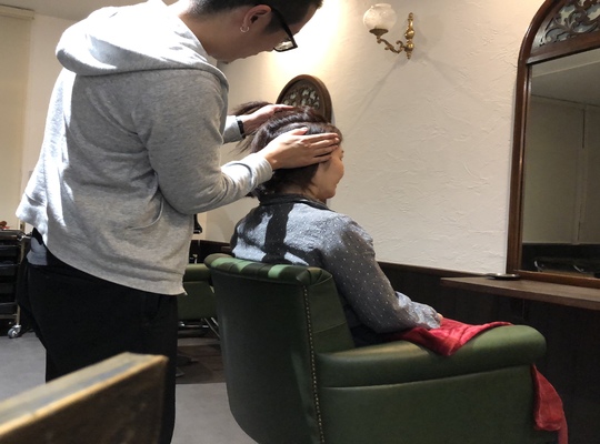 頭皮カウンセリング